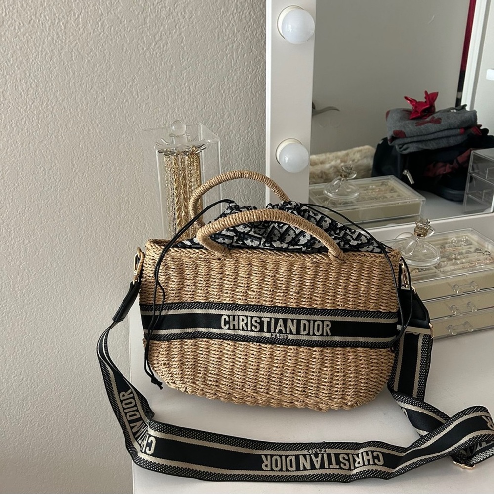 Rattan summer bag